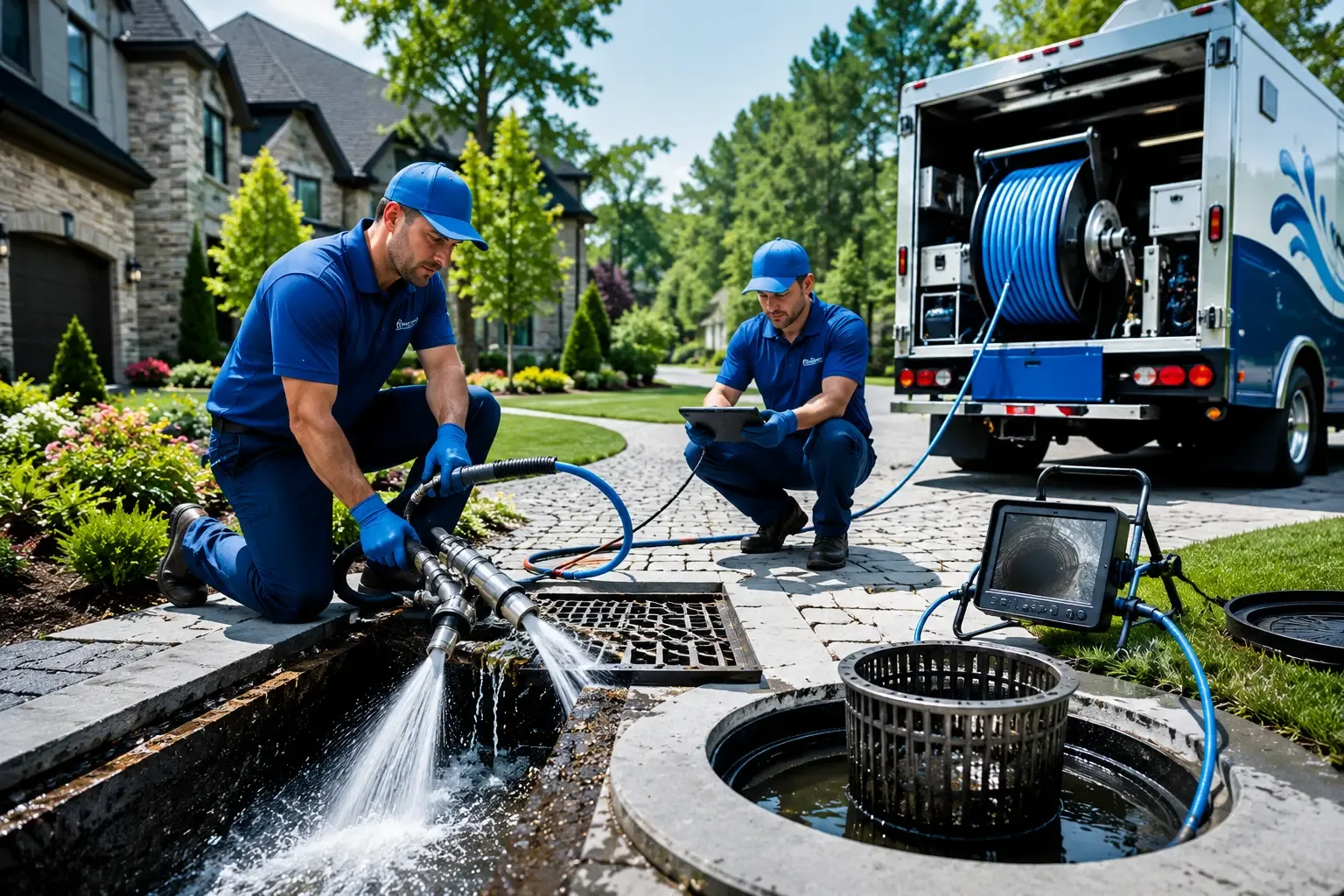 Local outdoor drain cleaning professionals in Scotland, CT